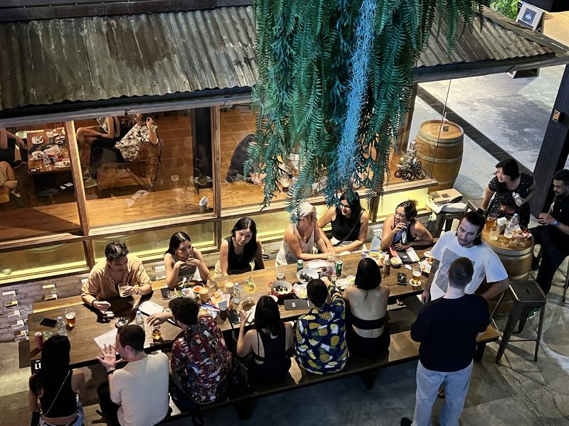 บรรยากาศภายในร้าน BREW
